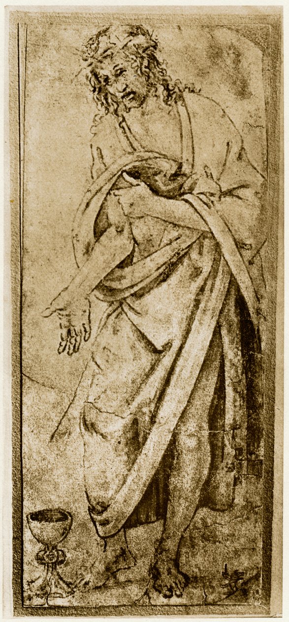 Christus und der Kelch, 1913 von Antonio Pollaiuolo