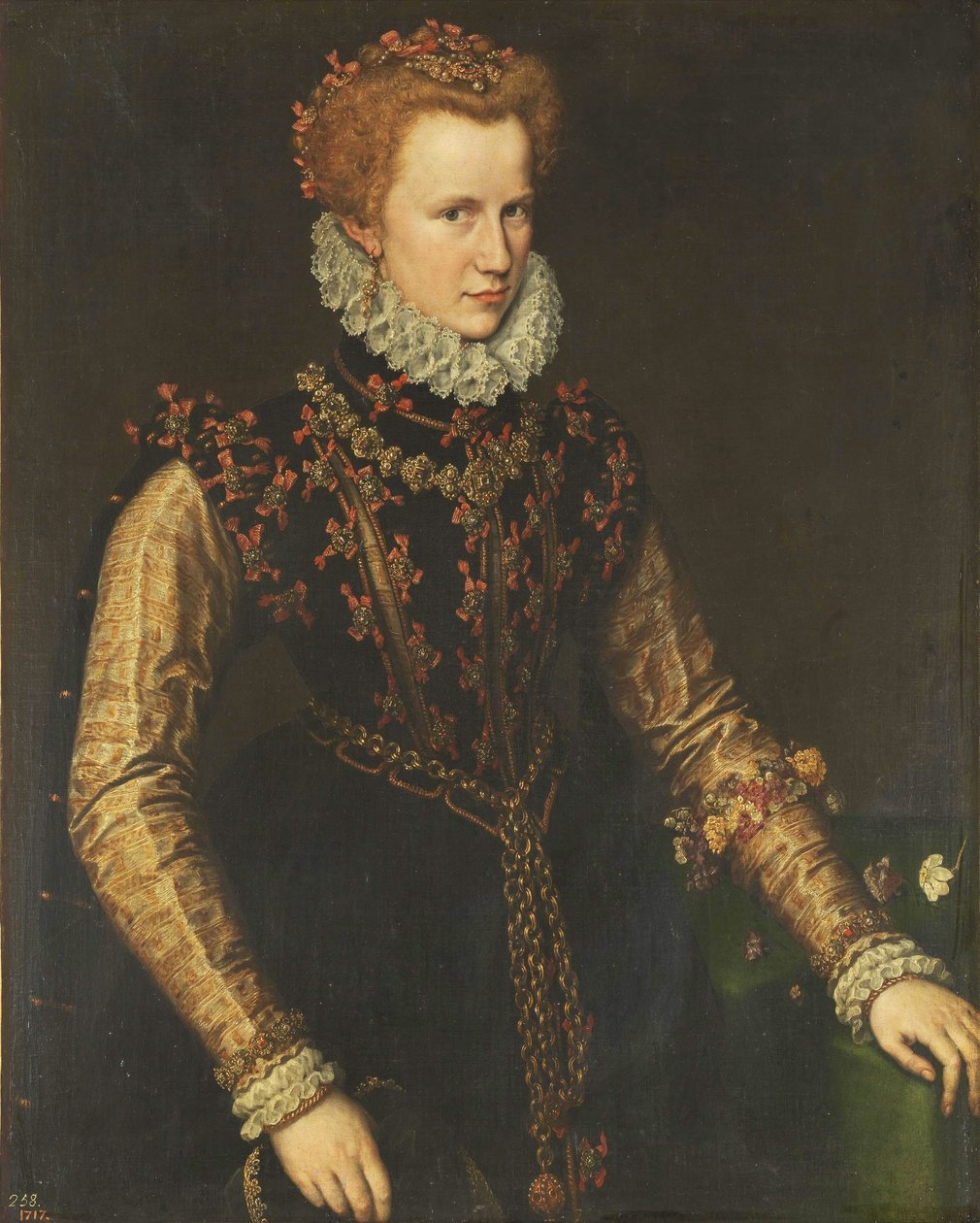 Jane Dormer, Herzogin von Feria (?) von Antonis Mor