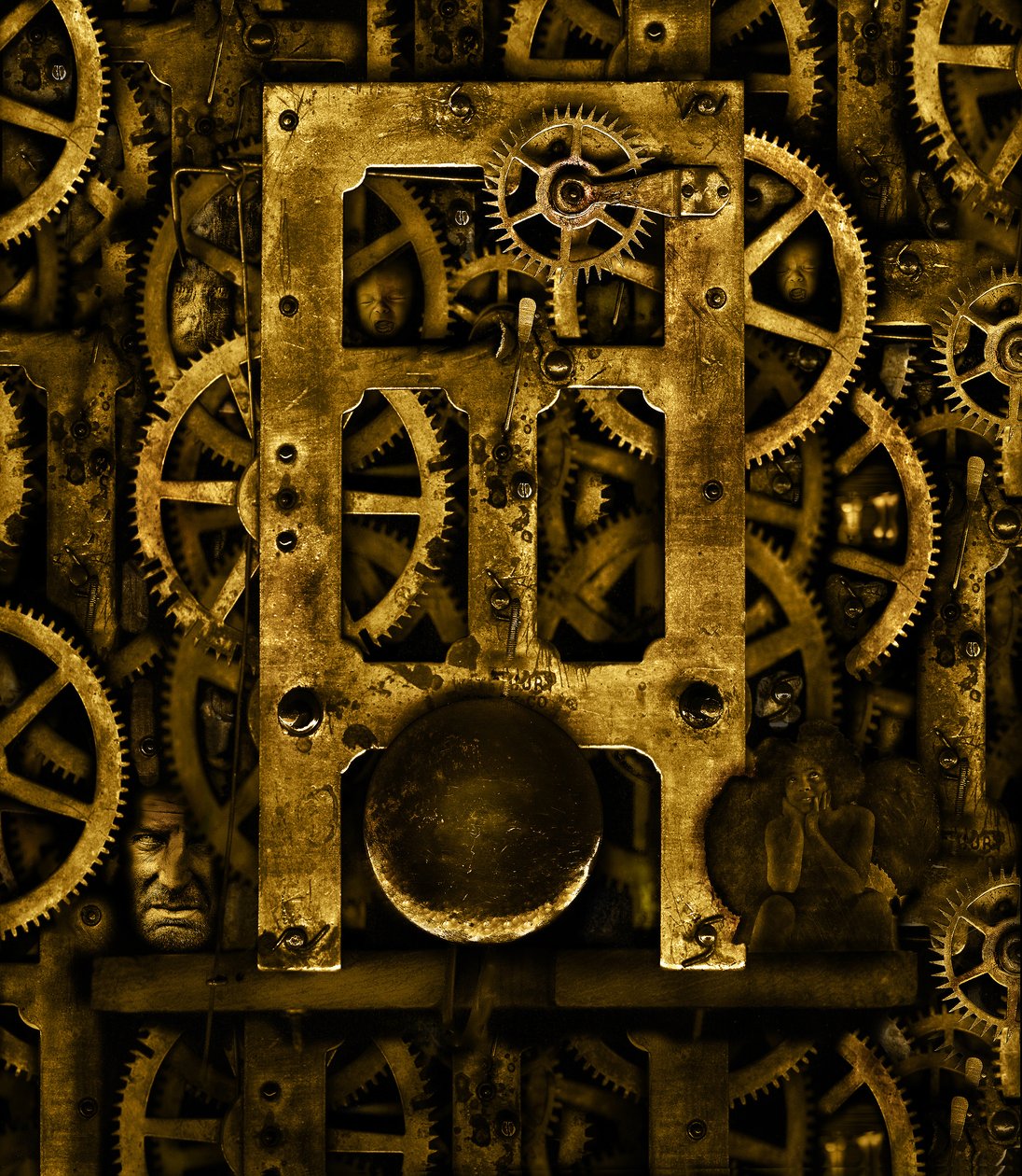 Die Zeit ist..., 2022 von Antonius Antonius