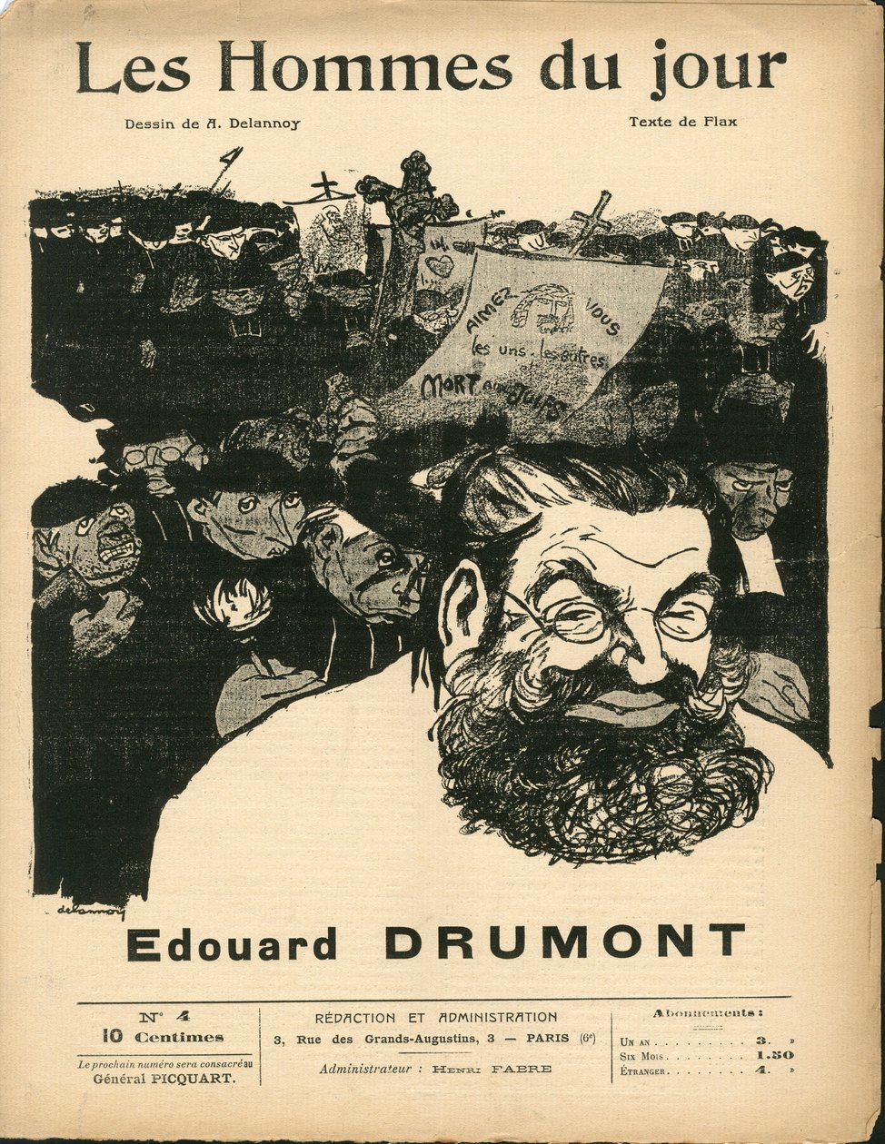 Cover von „Les Hommes du jour“, Nummer 4 von Aristide Delannoy