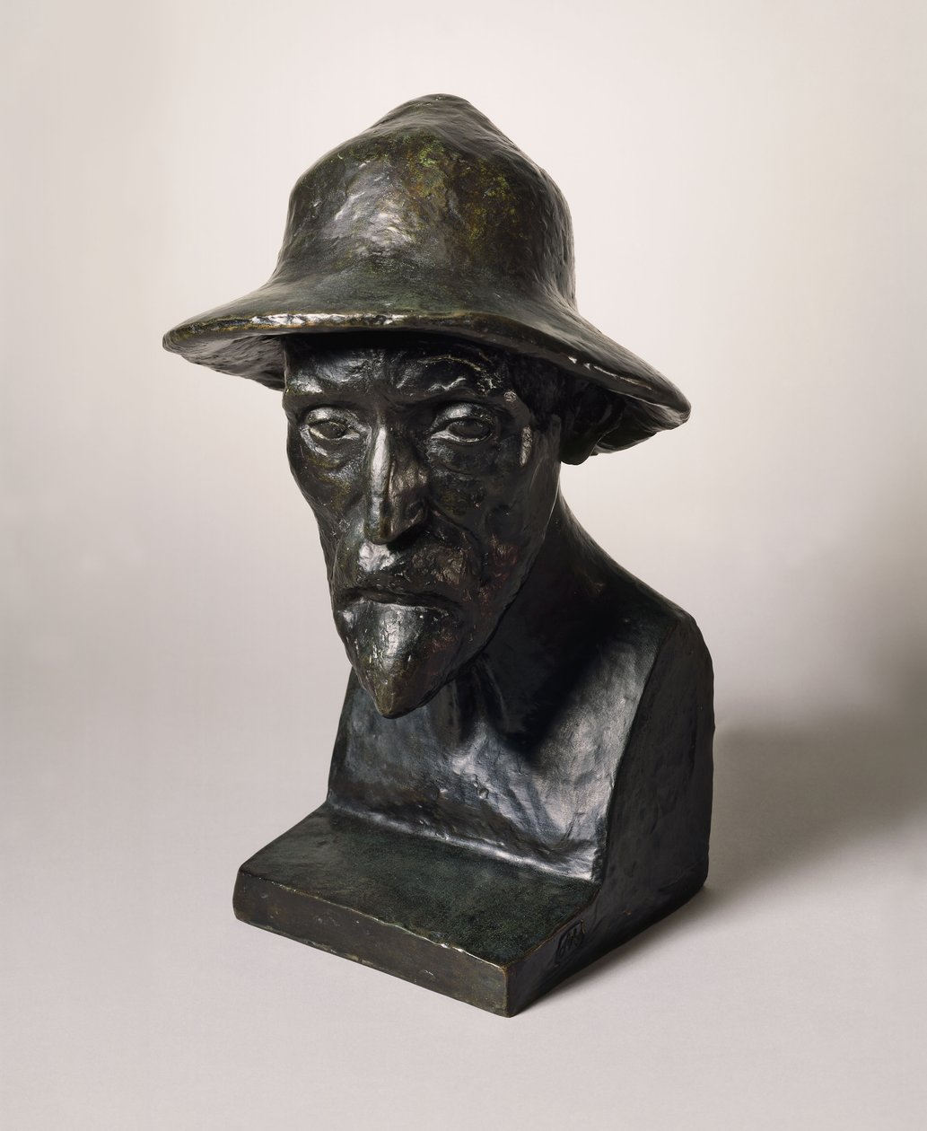 Büste von Auguste Renoir, ca. 1907 von Aristide Maillol
