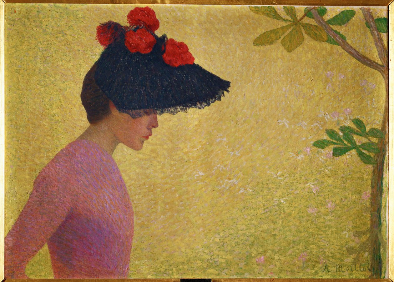 Frau im Profil von Aristide Maillol