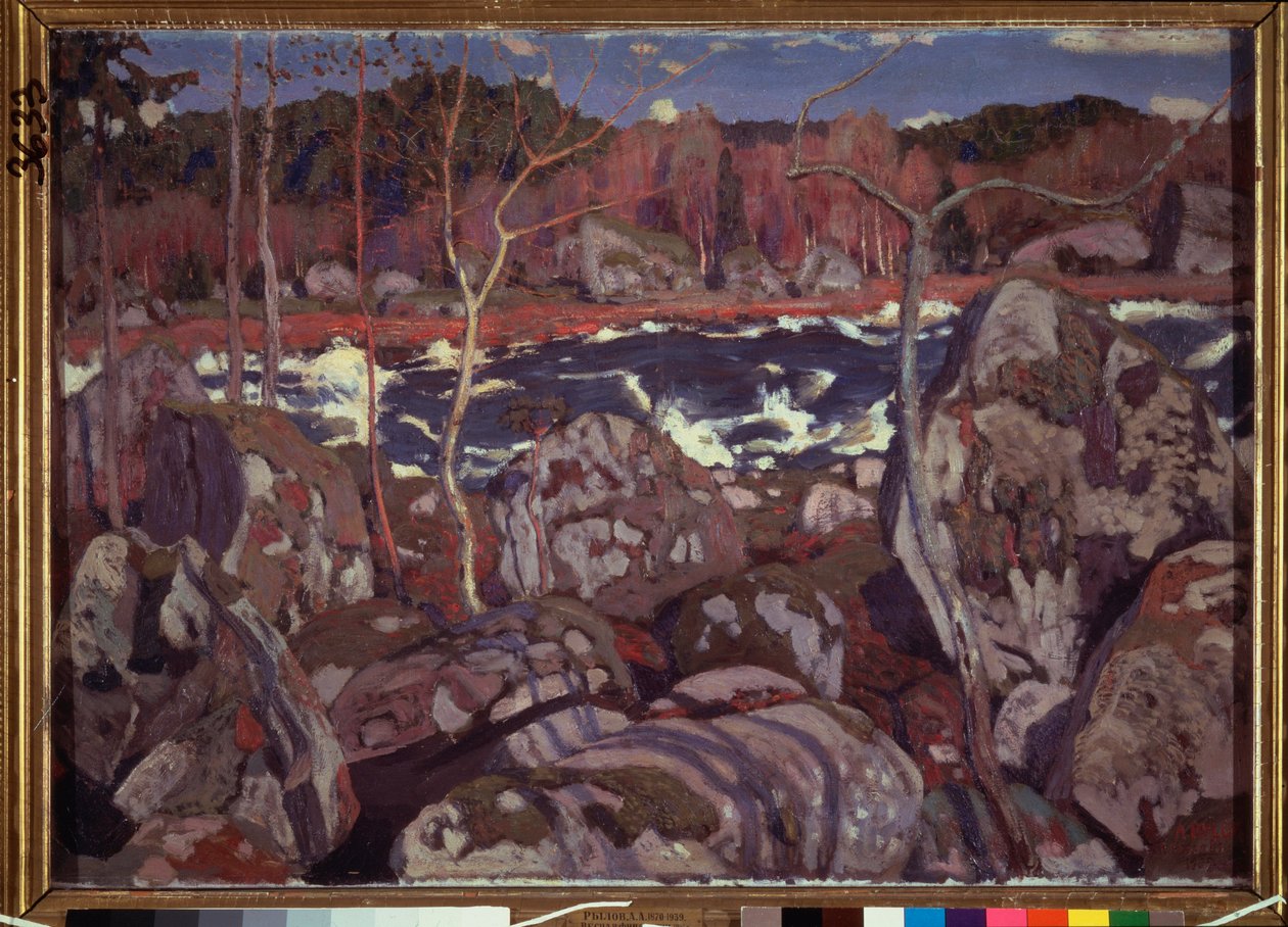 Frühling in Finnland von Arkadij Aleksandrovic Rylov