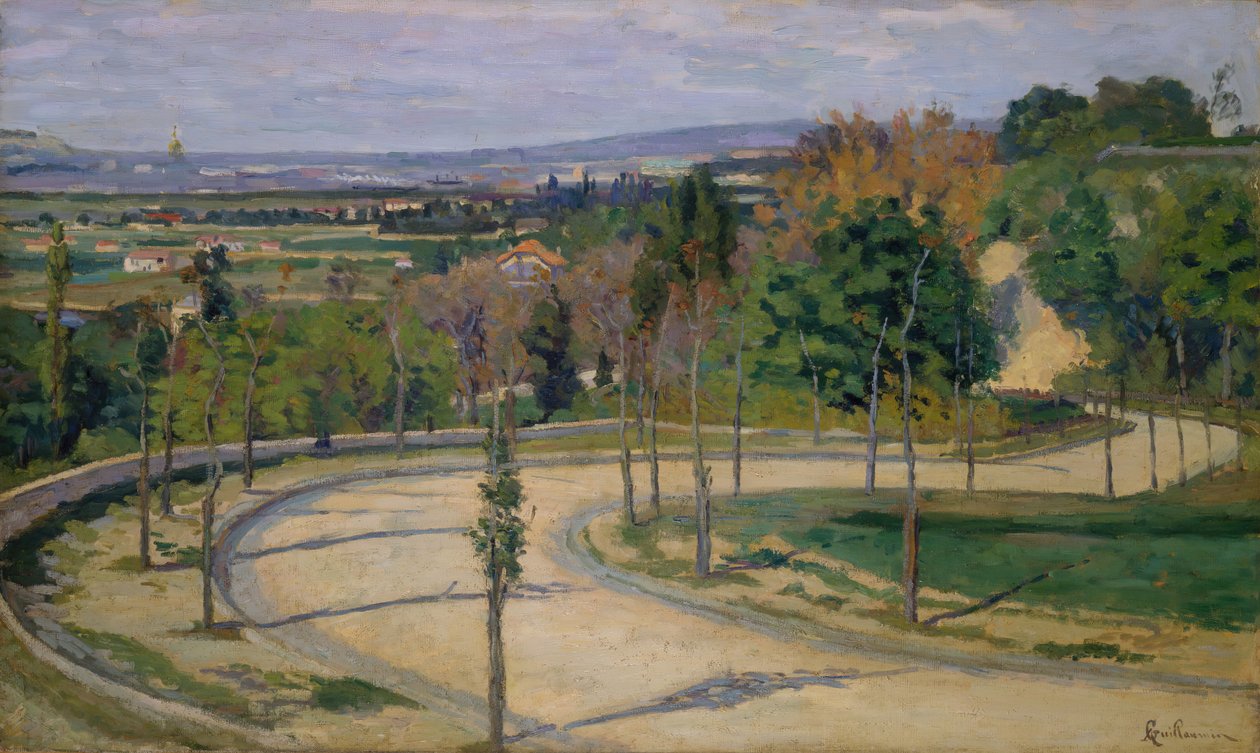 Die Umgebung von Paris, 1875 von Armand Guillaumin