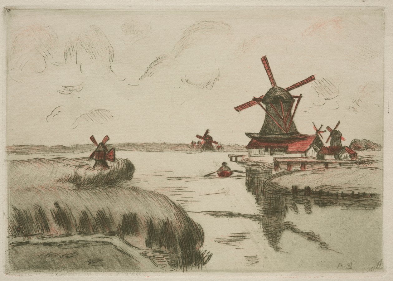 Blick von Saardam von Armand Guillaumin