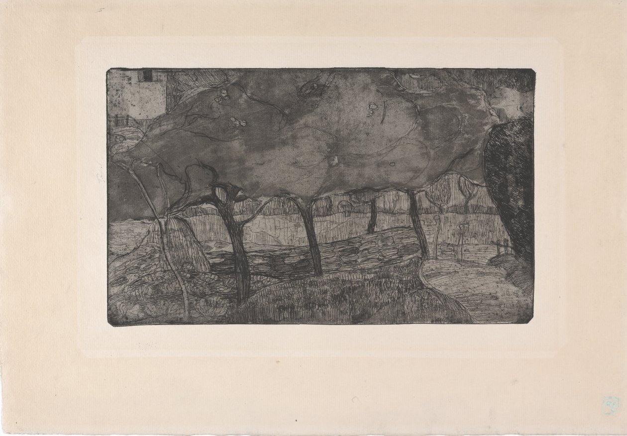 Les Pommiers (Die Apfelbäume) 1893 von Armand Séguin