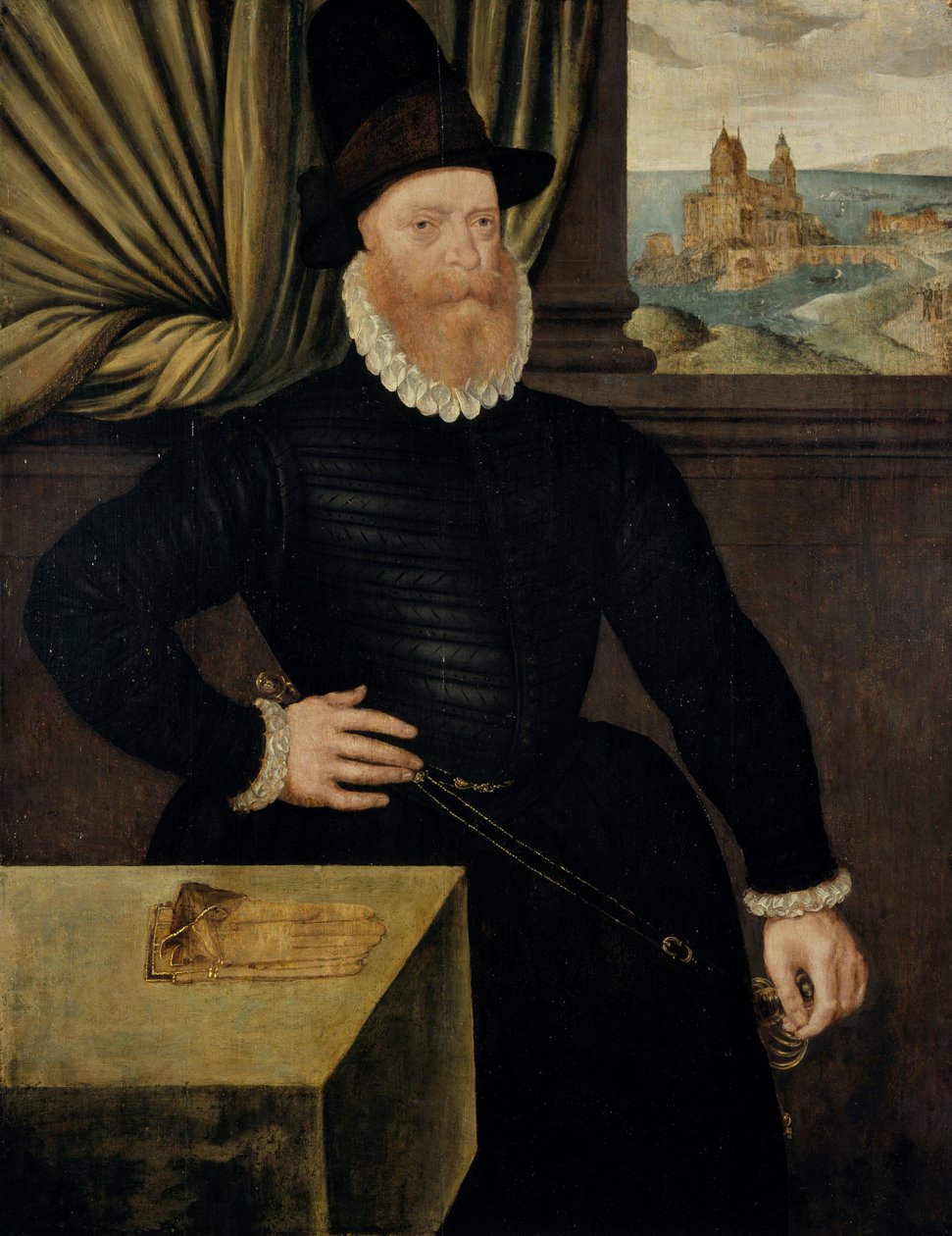 James Douglas, 4. Earl of Morton, um 1516 - 1581. Regent von Schottland von Arnold Bronckorst