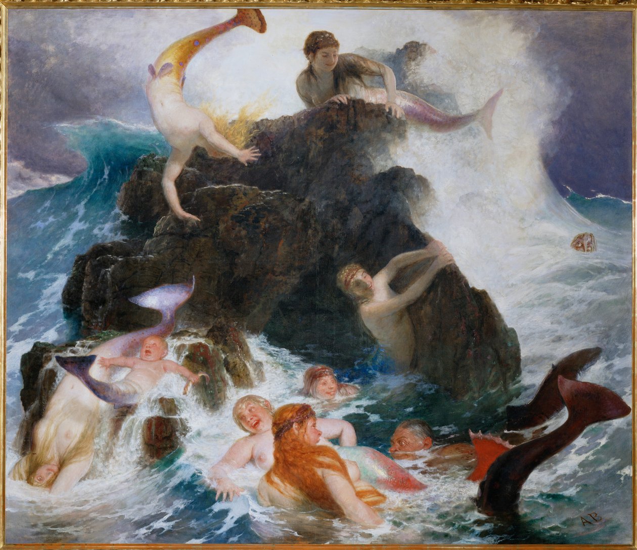 Das Spiel der Najaden von Arnold Böcklin
