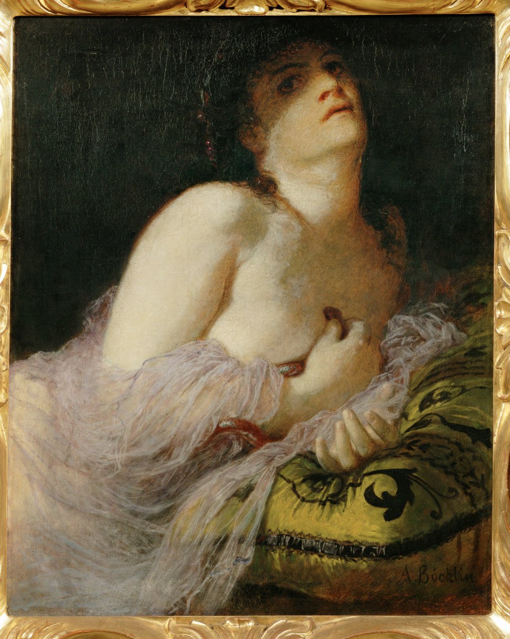Der Tod der Kleopatra von Arnold Böcklin