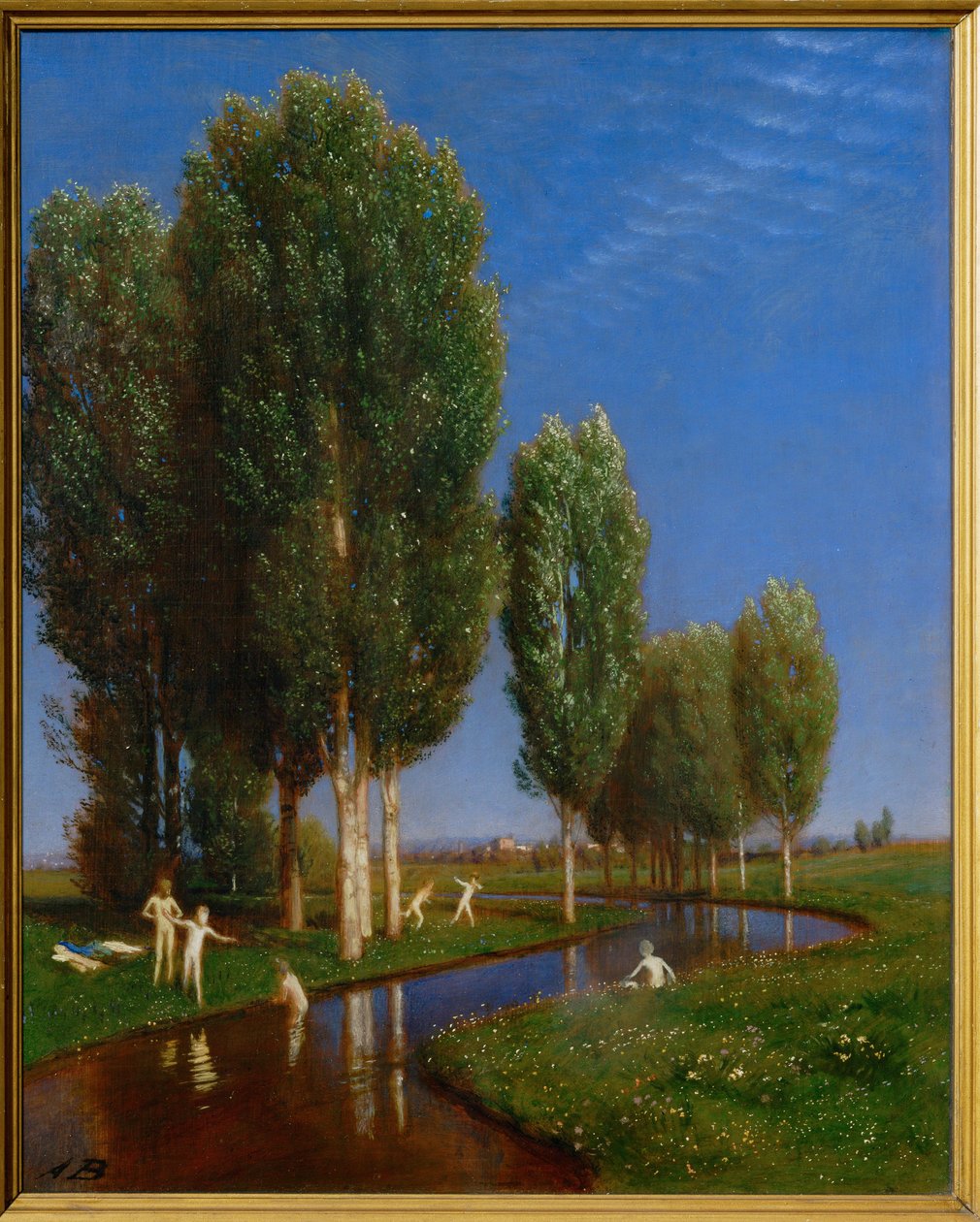 Ein Sommertag von Arnold Böcklin