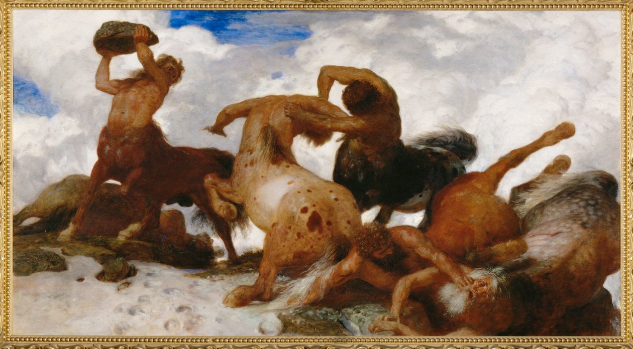 Kentaurenkampf von Arnold Böcklin