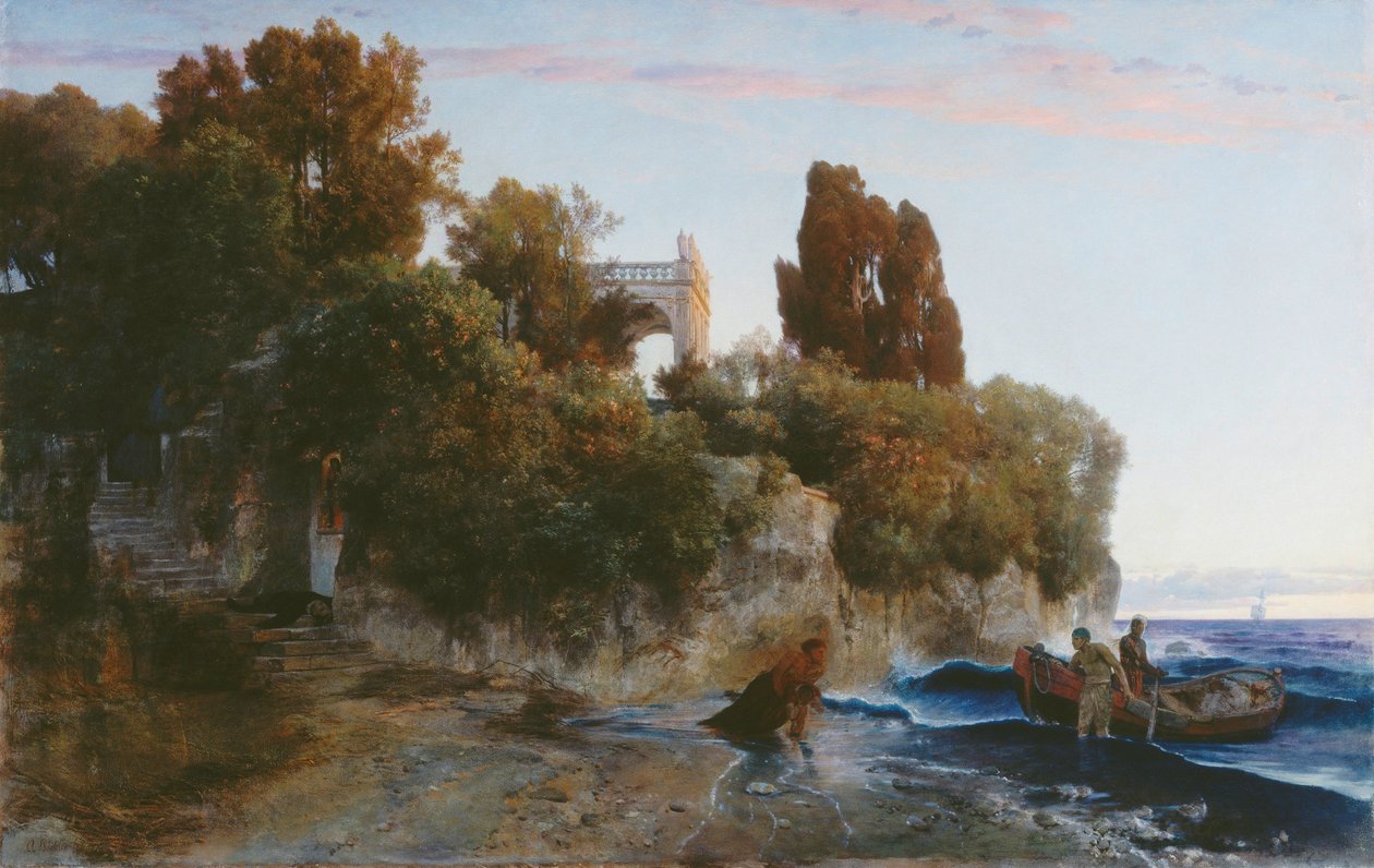 Schloss am Meer & Mord im Schlossgarten von Arnold Böcklin