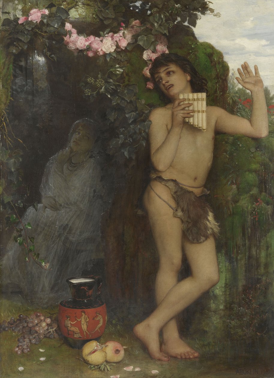 Die Klage des Hirten von Arnold Böcklin