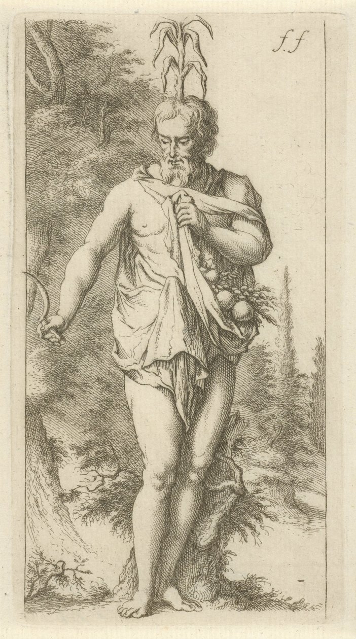 Priapus von Arnold Houbraken