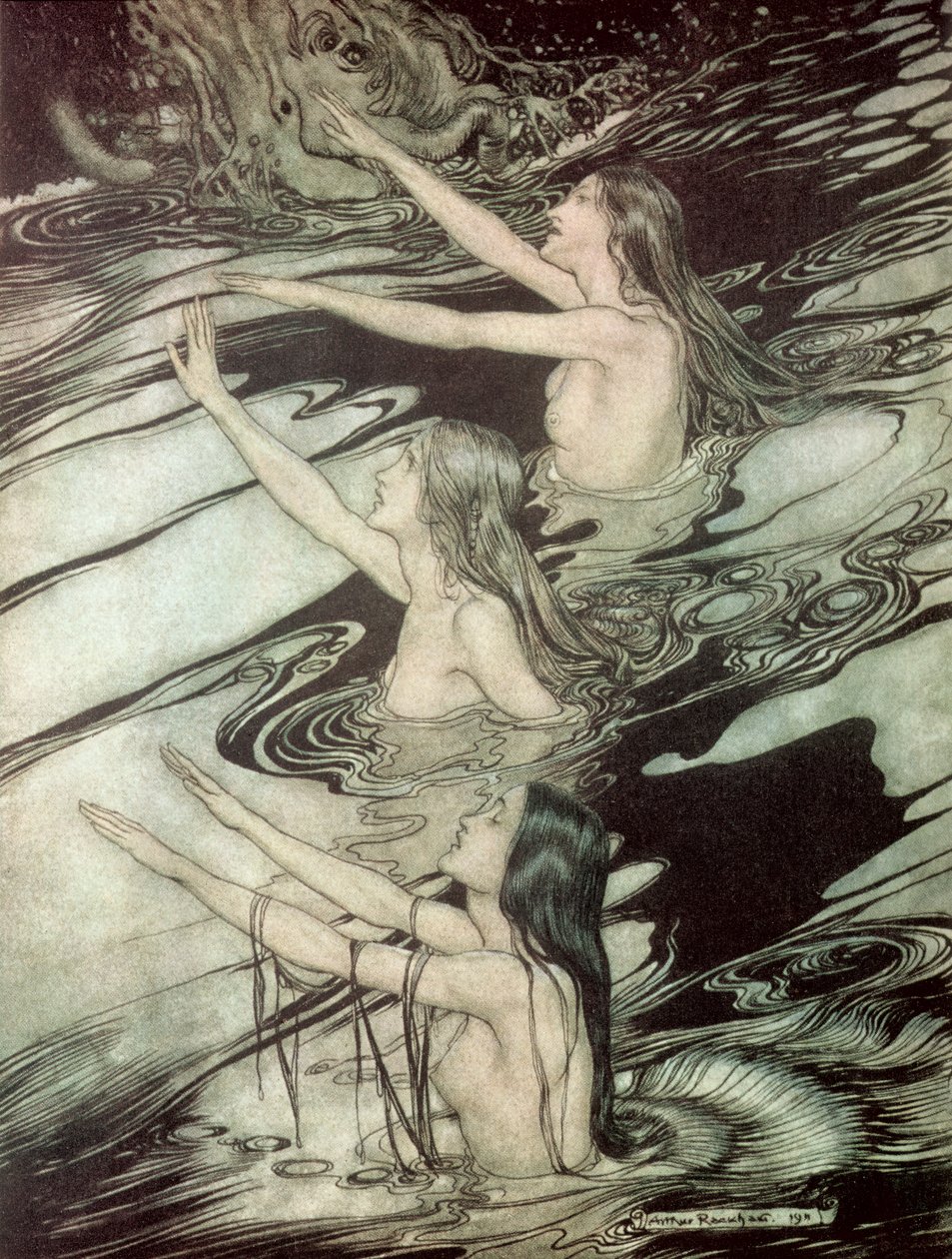 Die Rheintöchter, aus 