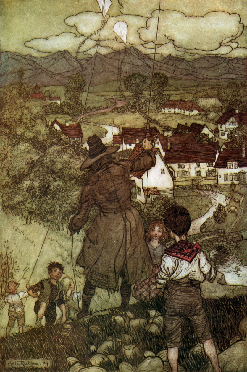 Washington Irvings Kurzgeschichte von Arthur Rackham