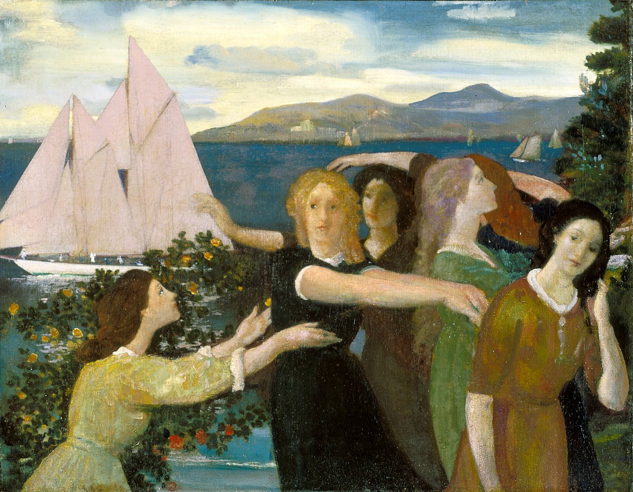 Über den Hafen von Arthur Bowen Davies