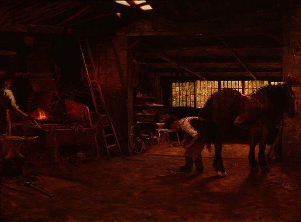 Die Schmiede von Arthur Claude Cooke
