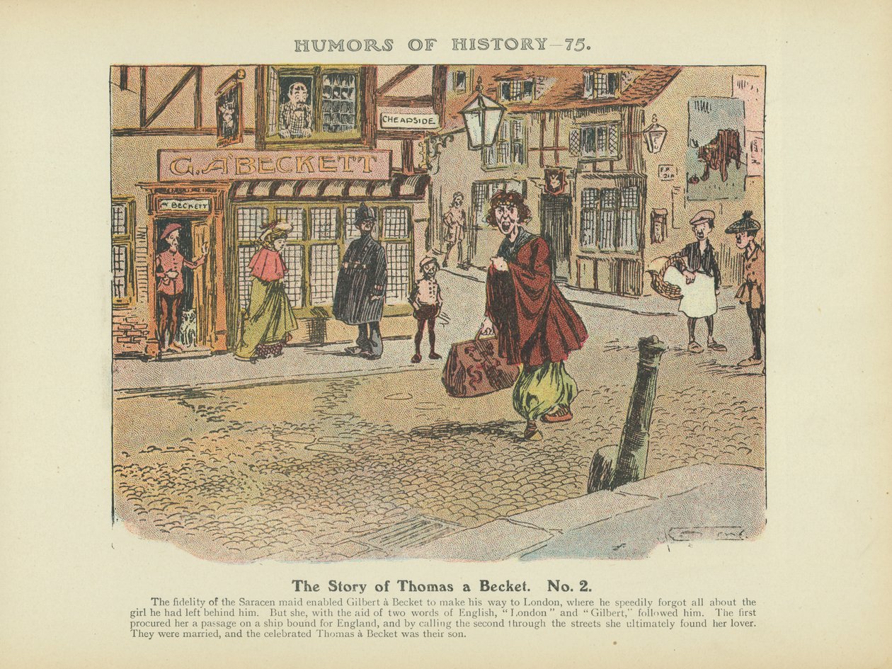 Die Geschichte von Thomas a Becket, Nr. 2 von Arthur Moreland