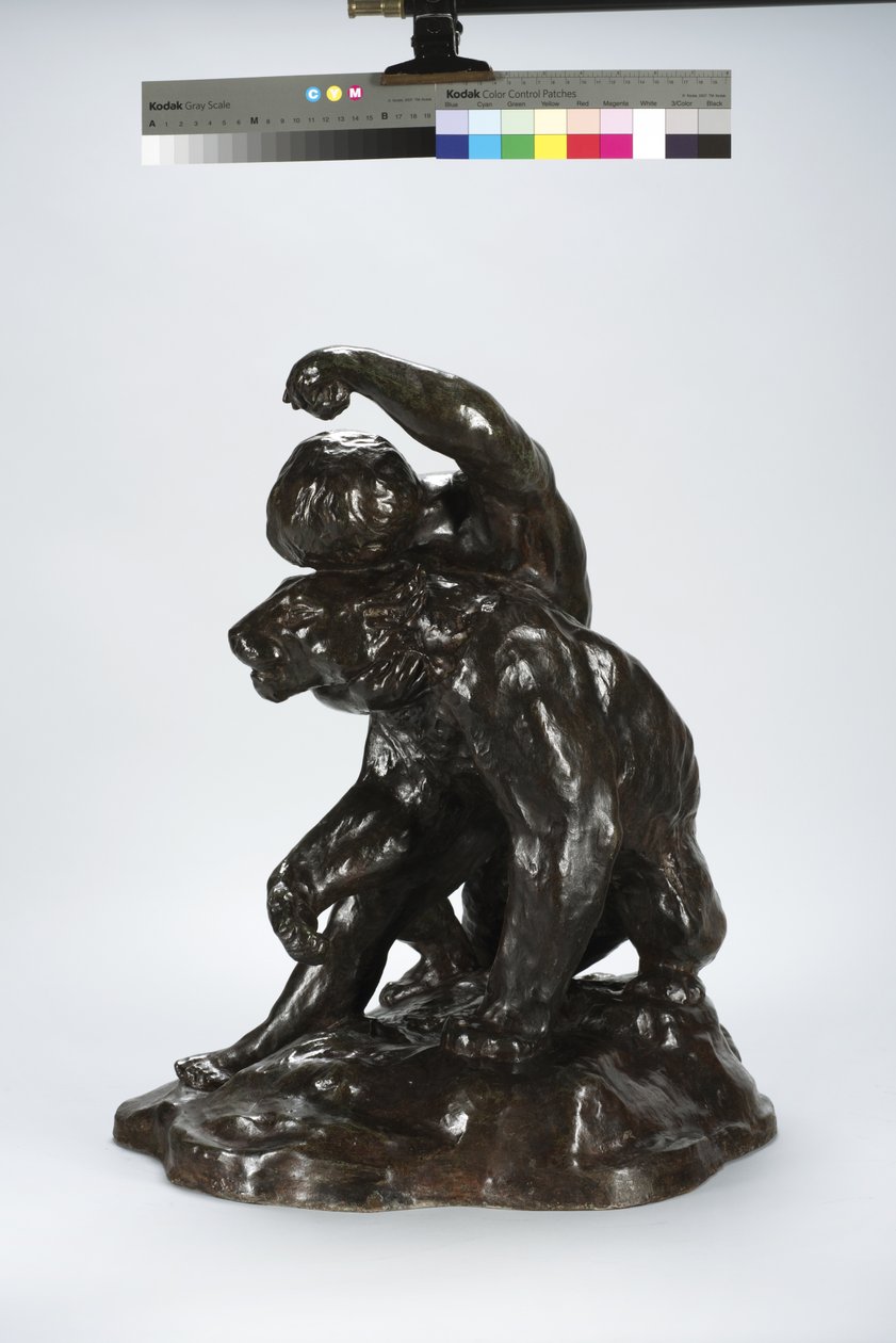 Puma und Kind von Arthur Putnam