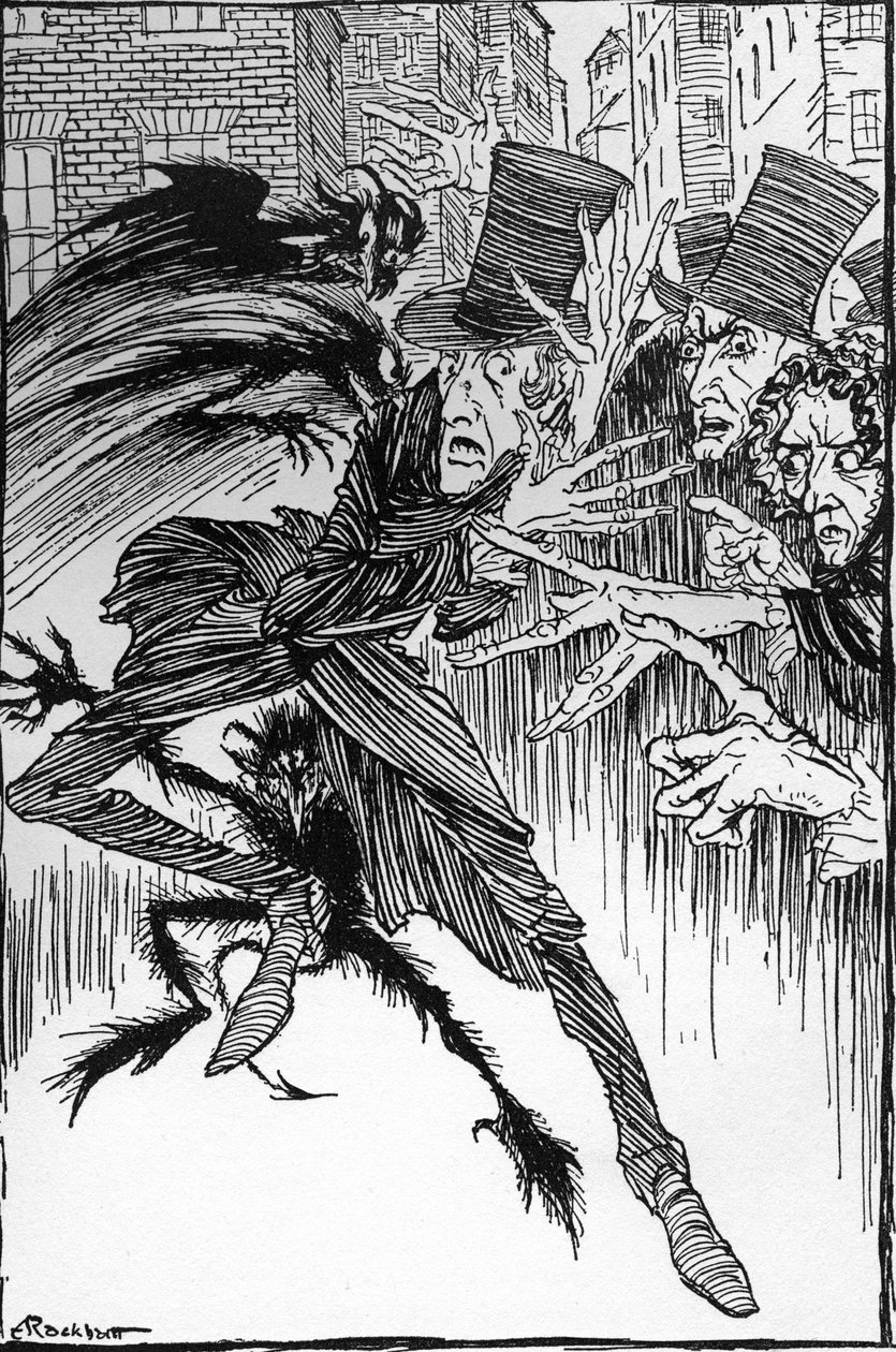 Der Dämon der Perversität von Arthur Rackham