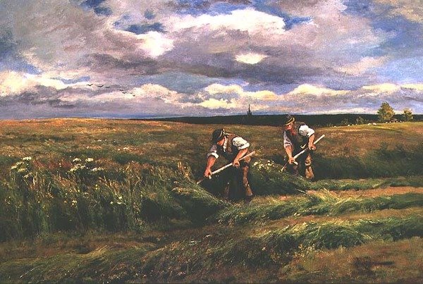 Die Heuernte von Arthur Walker Redgate