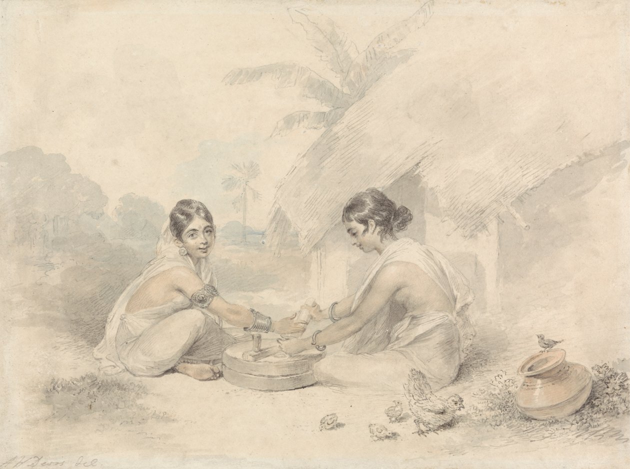 Einheimische Frauen aus Bengalen von Arthur William Devis