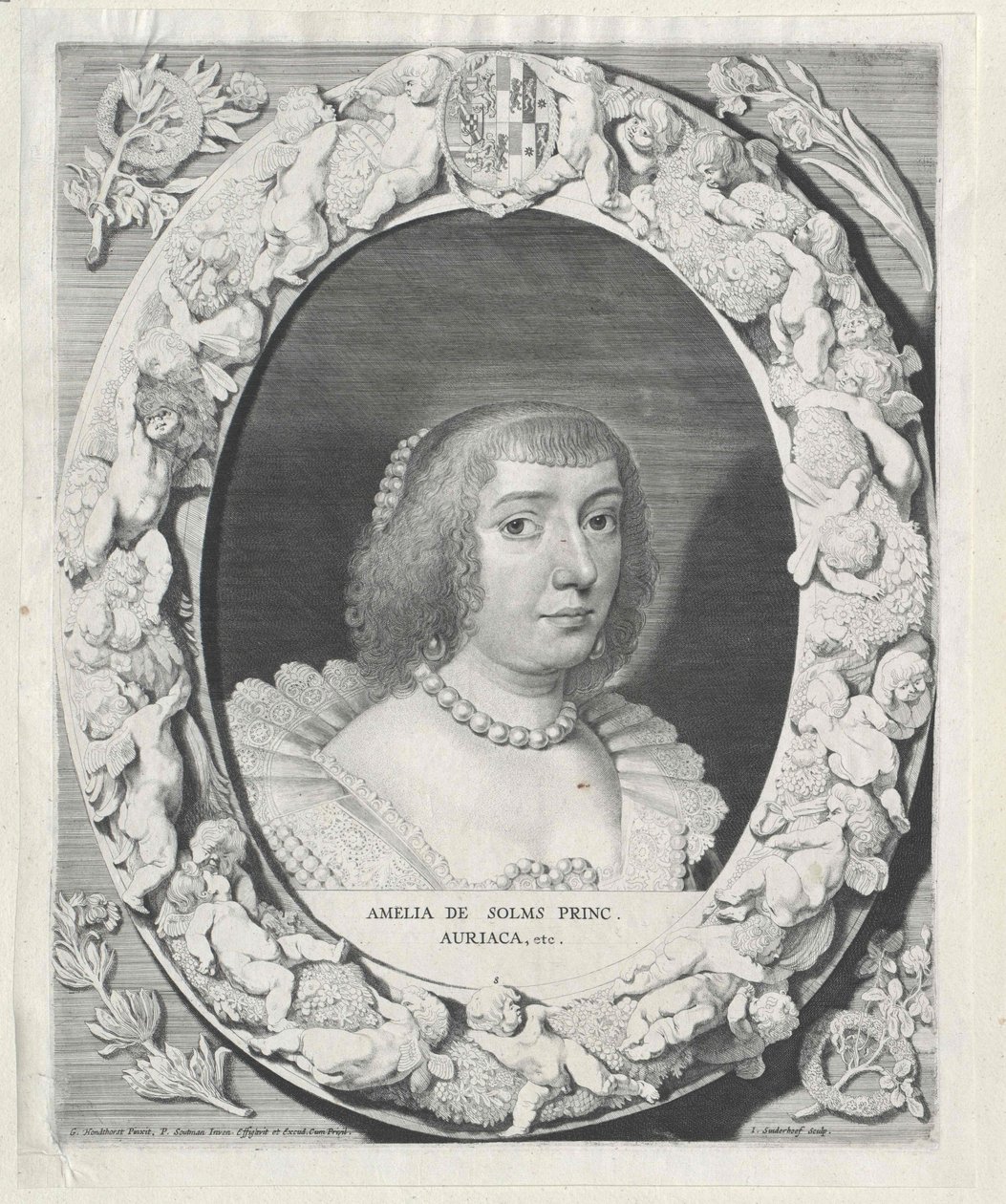 Amalie Gräfin von Solms-Braunfels von Artist Unknown