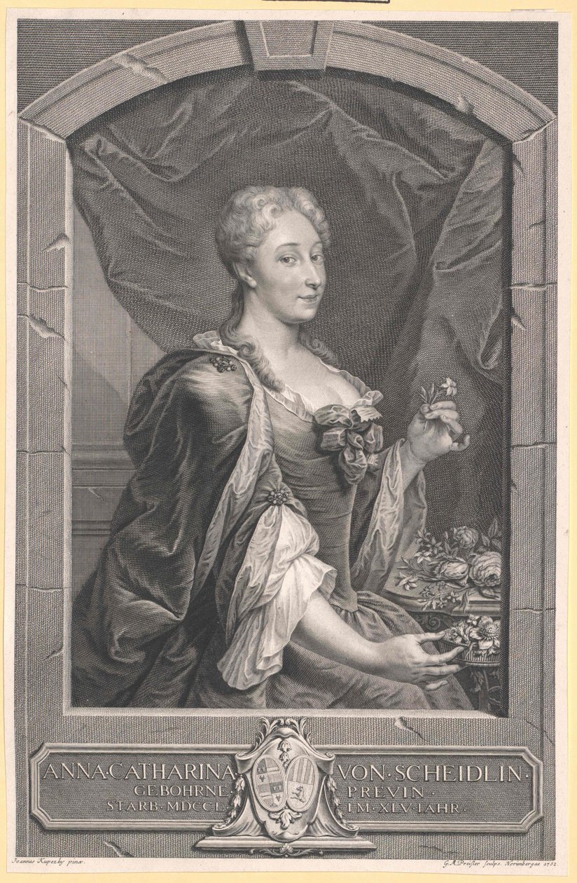 Anna Katharina von Scheidlin von Artist Unknown