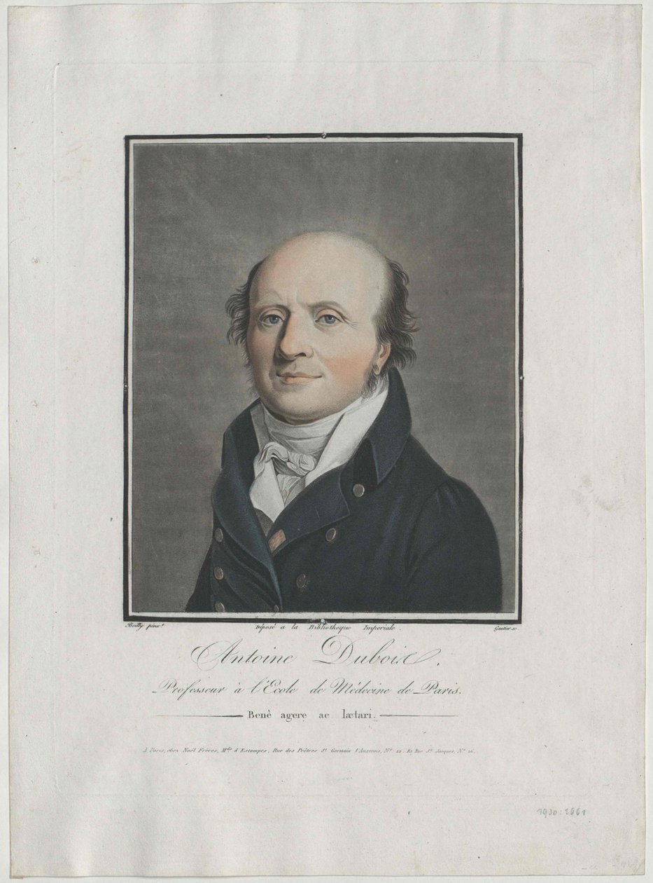 Antoine Baron Dubois (Druck) von Artist Unknown