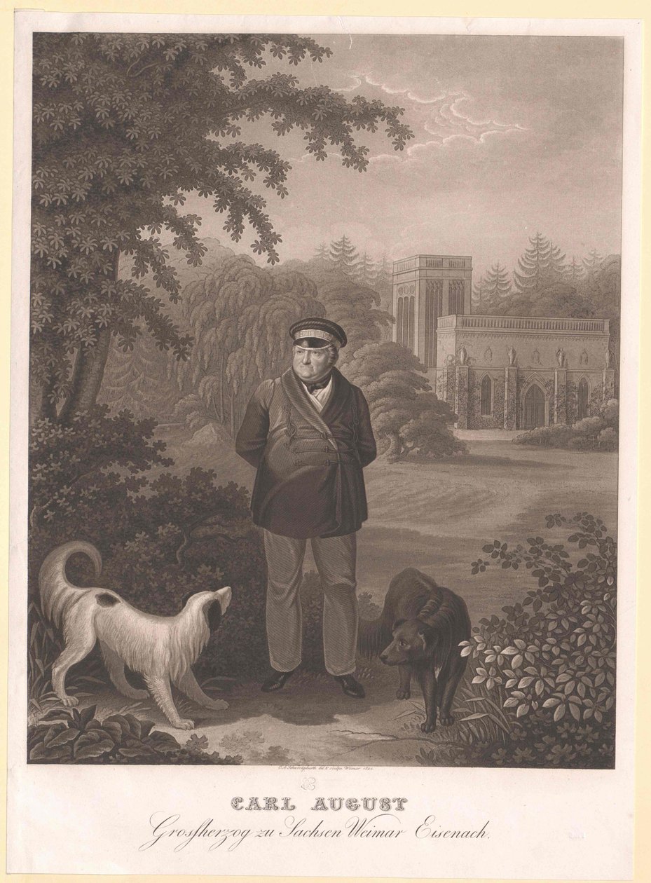 Herzog von Sachsen-Weimar Eisenach Karl August von Artist Unknown