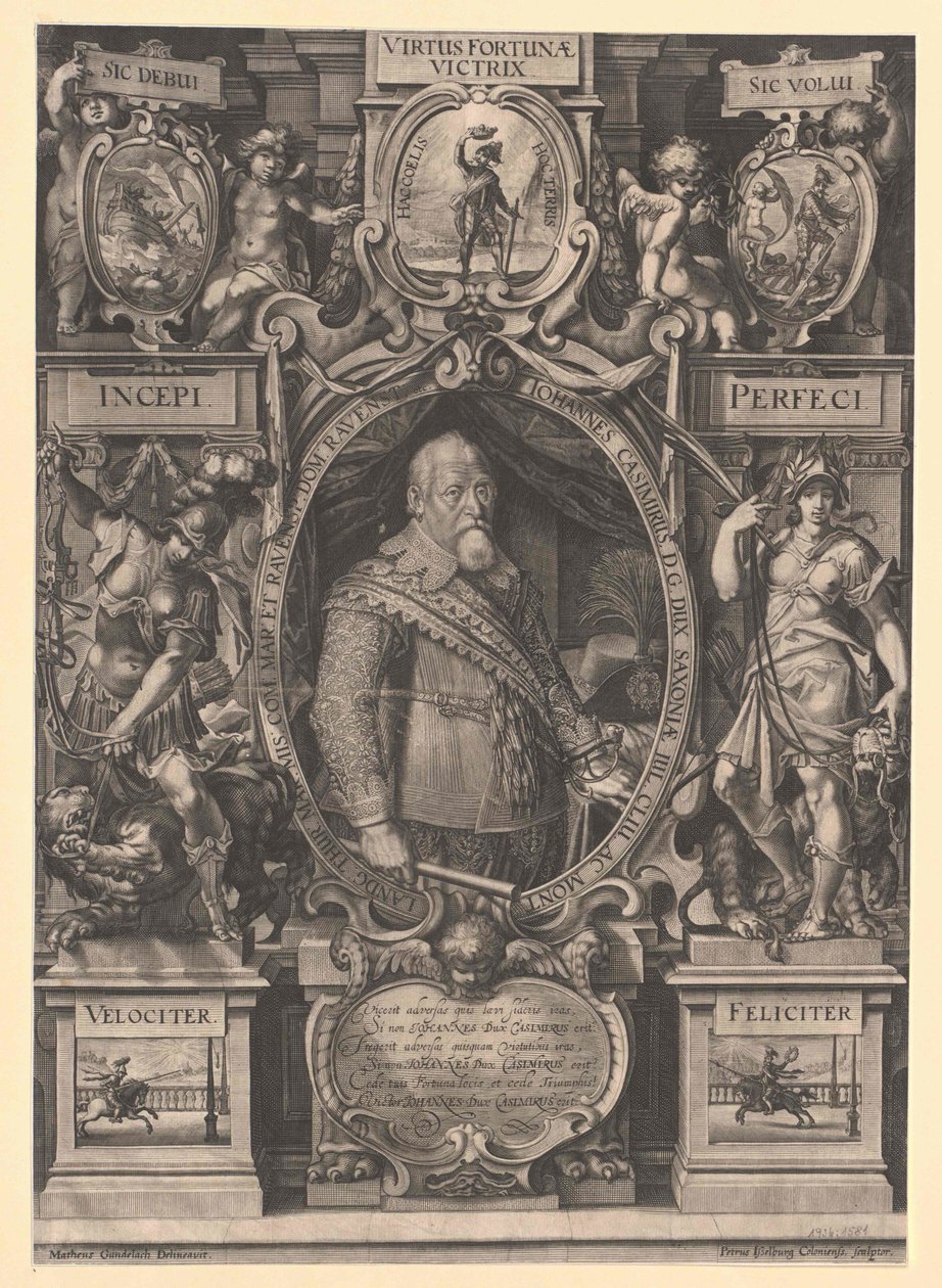 Herzog von Sachsen Johann Casimir von Artist Unknown