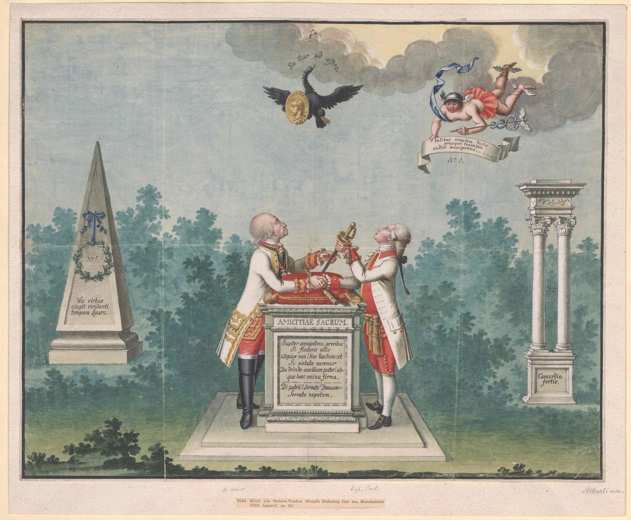 Herzog von Sachsen-Teschen Albert von Artist Unknown