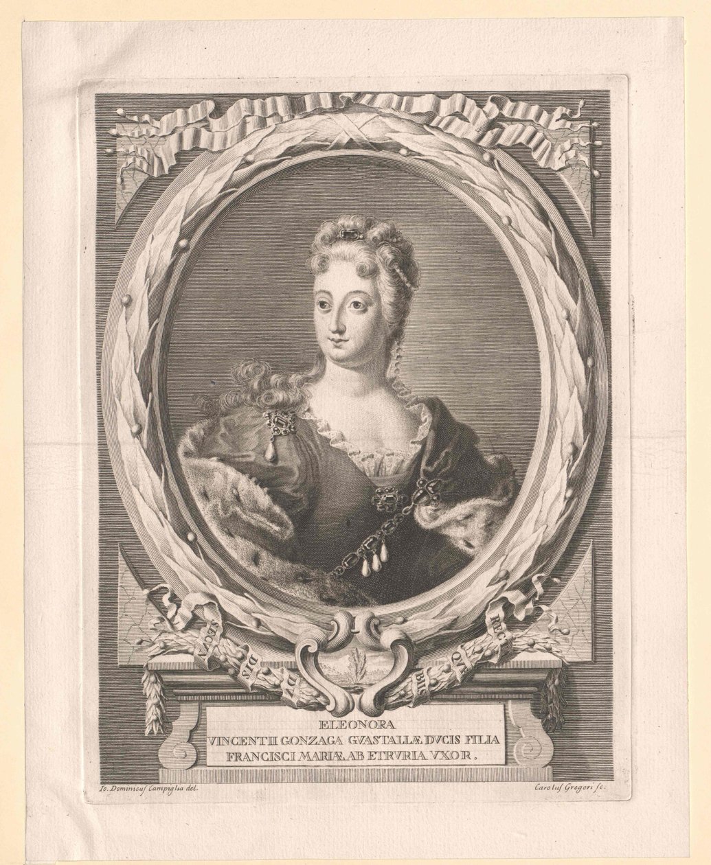 Eleonora Lodovica Gonzaga von Artist Unknown