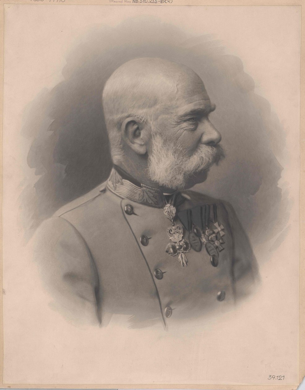 Kaiser von Österreich Franz Joseph I. von Artist Unknown