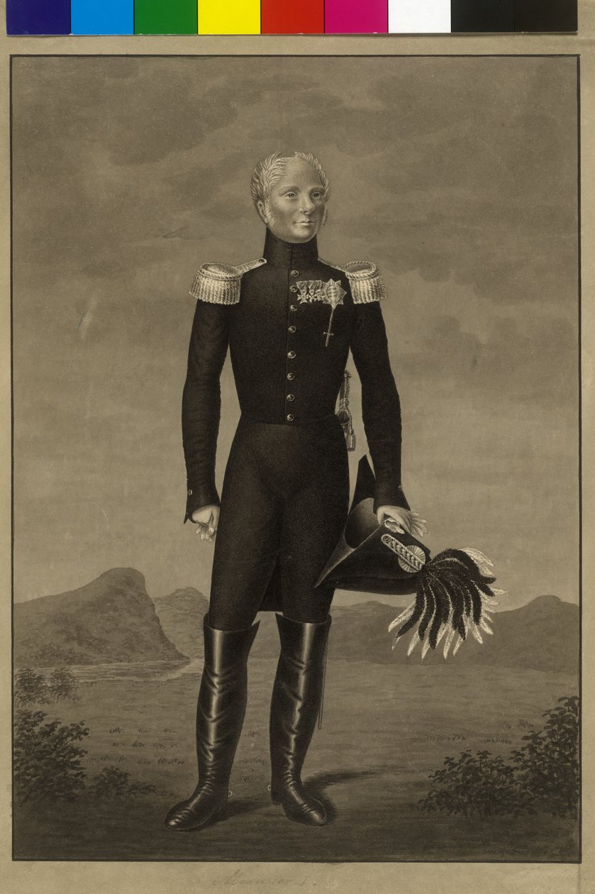 Kaiser von Russland Alexander I von Artist Unknown