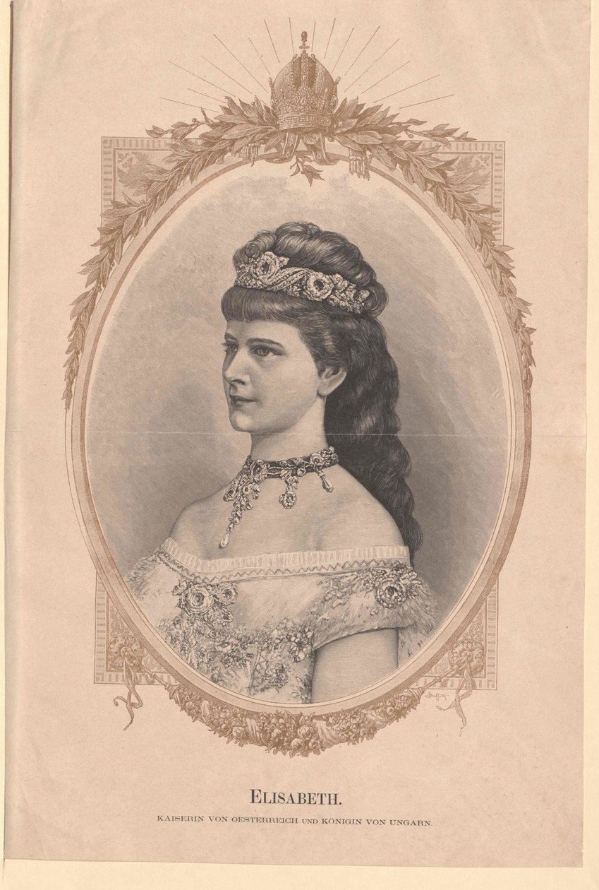 Kaiserin von Österreich Elisabeth von Artist Unknown