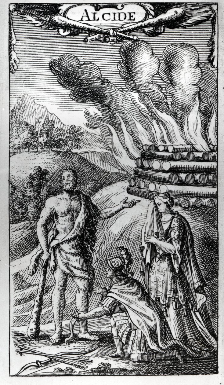Frontispiz von "ALCIDE oder Der Triumph des Herkules" von Artist Unknown