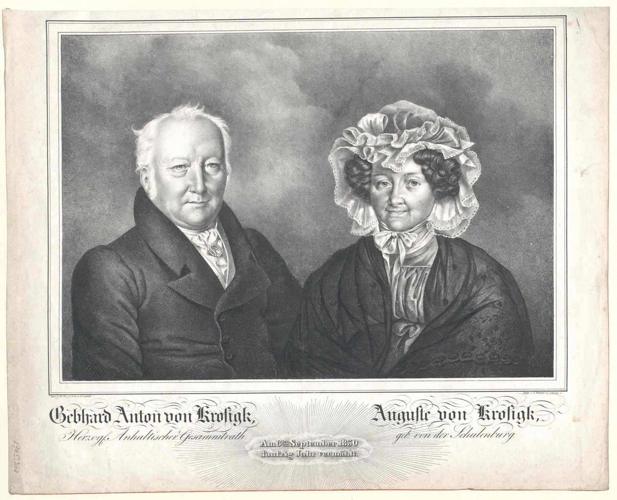 Gebhard Anton von Krosigk von Artist Unknown