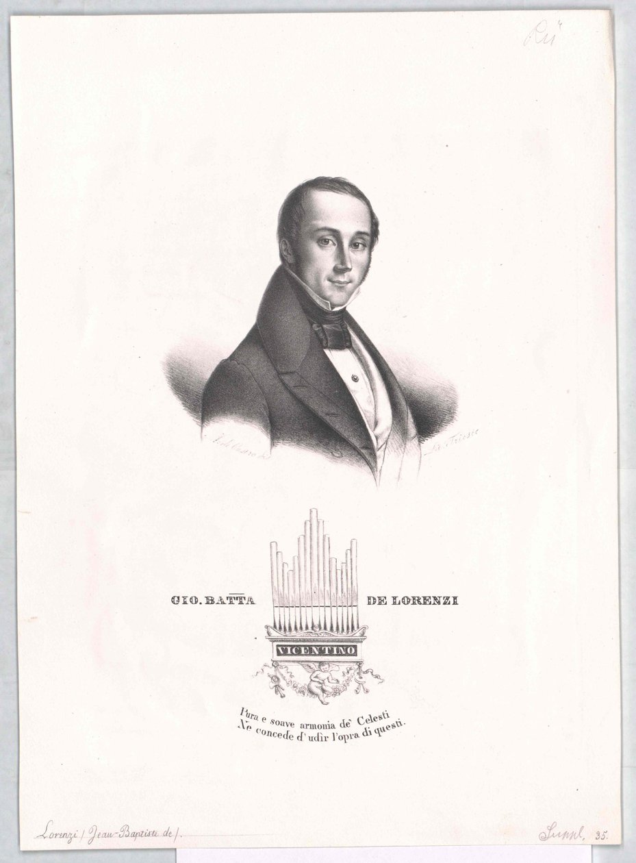 Giovanni Battista de Lorenzi von Artist Unknown
