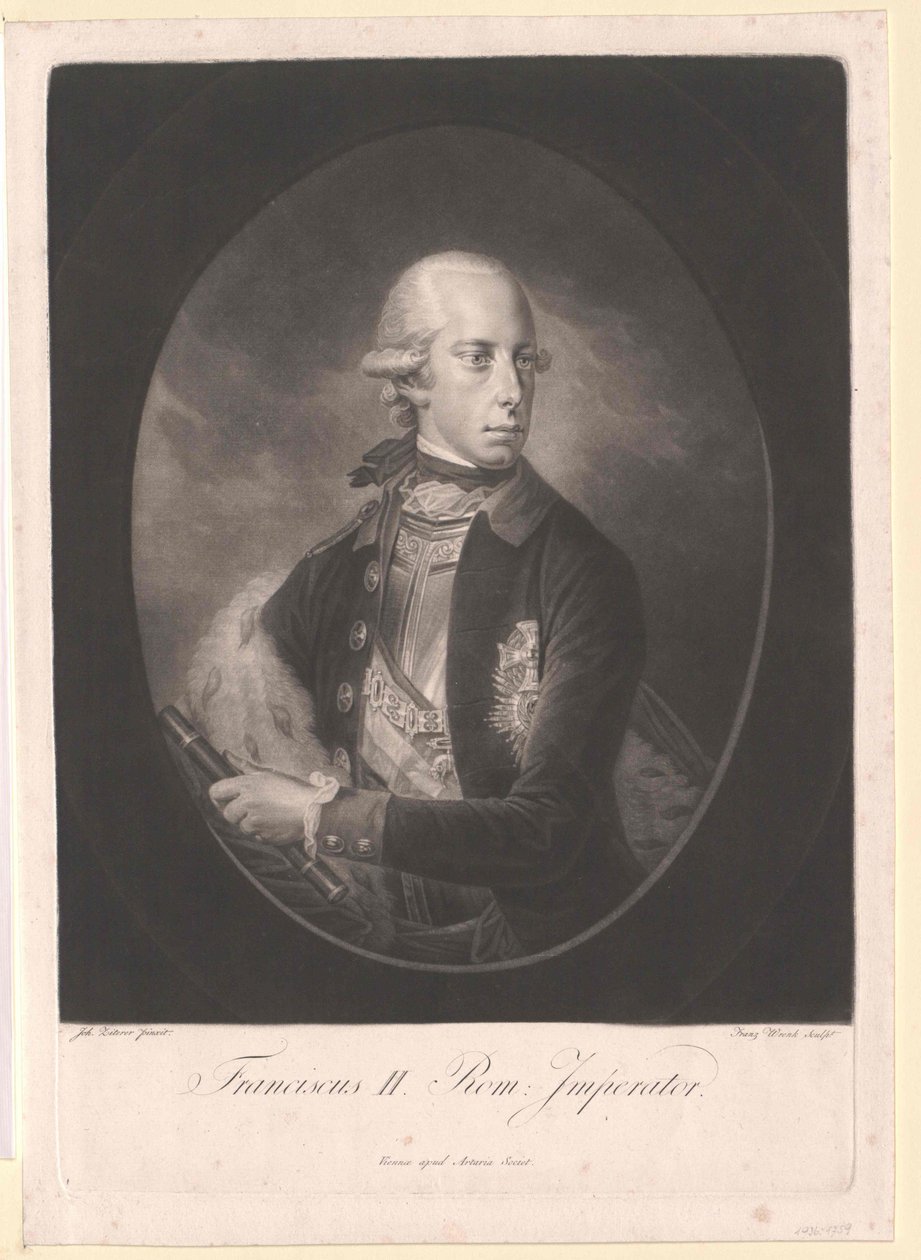 Heiliger Römischer Kaiser Franz II. von Artist Unknown