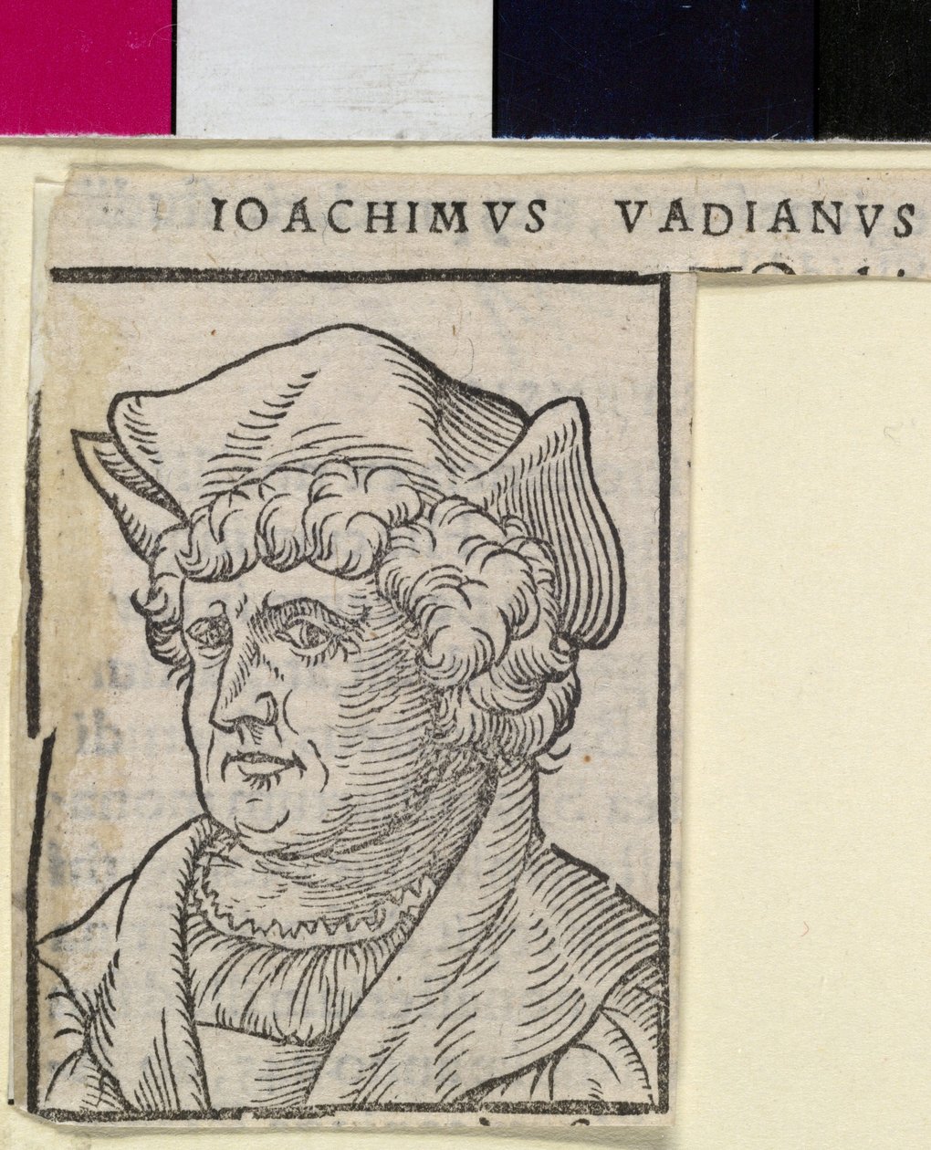 Joachim von Watt (Druck) von Artist Unknown