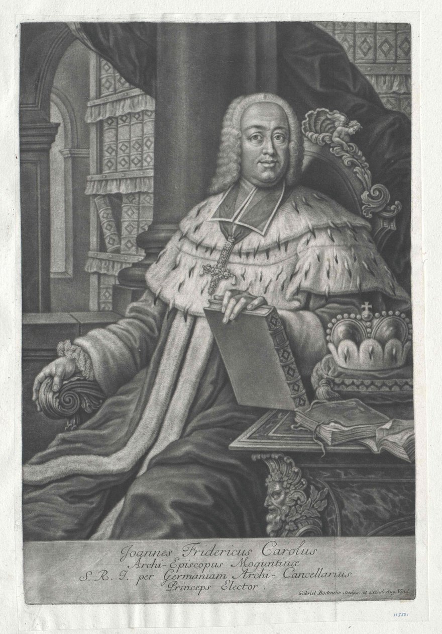 Johann Friedrich Karl Graf Ostein von Artist Unknown