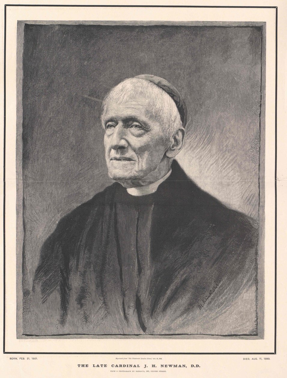 John Henry Newman von Artist Unknown