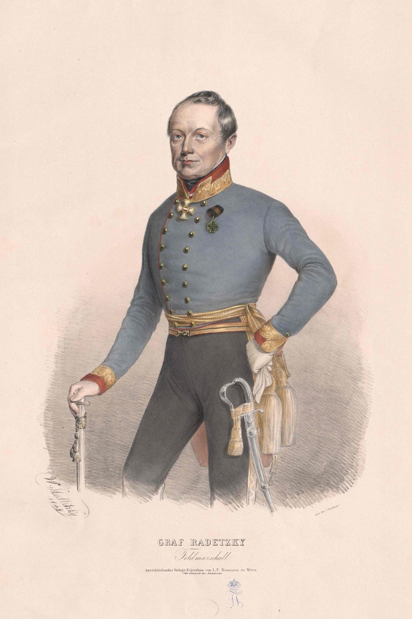 Joseph Graf Radetzky von Radetz von Artist Unknown
