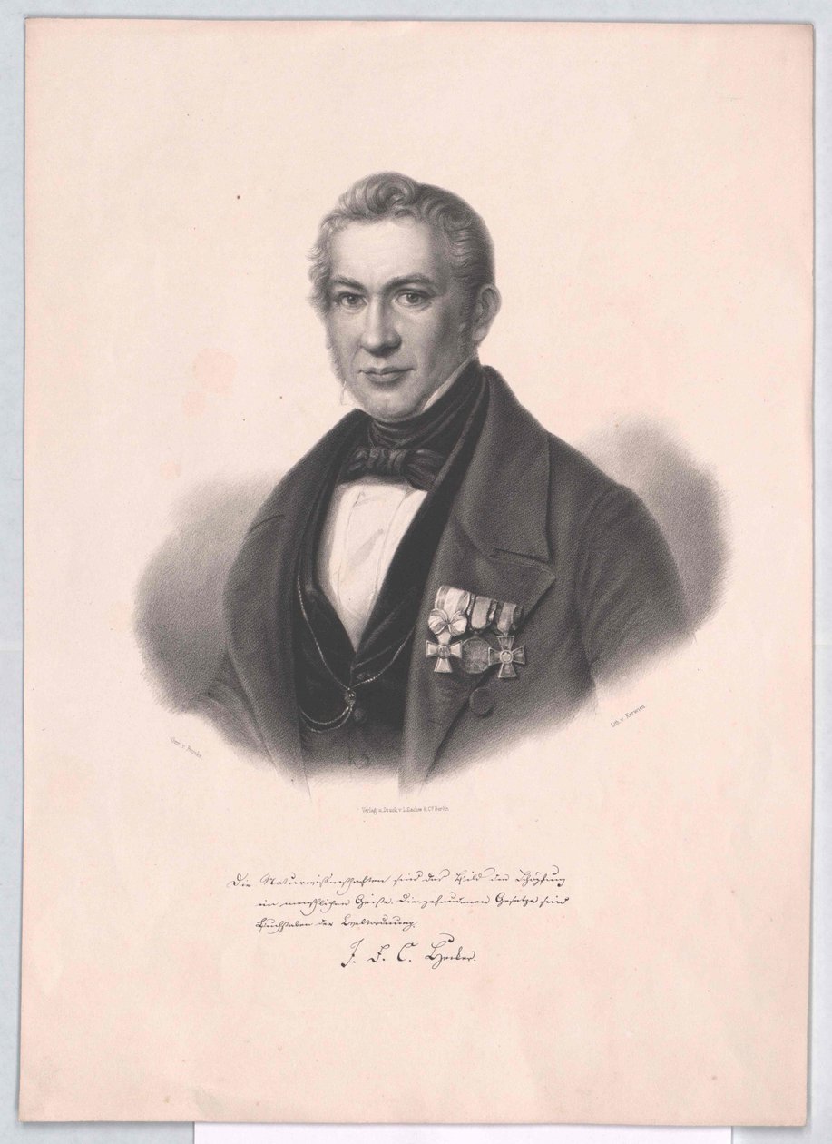 Karl Friedrich Franz Hecker von Artist Unknown