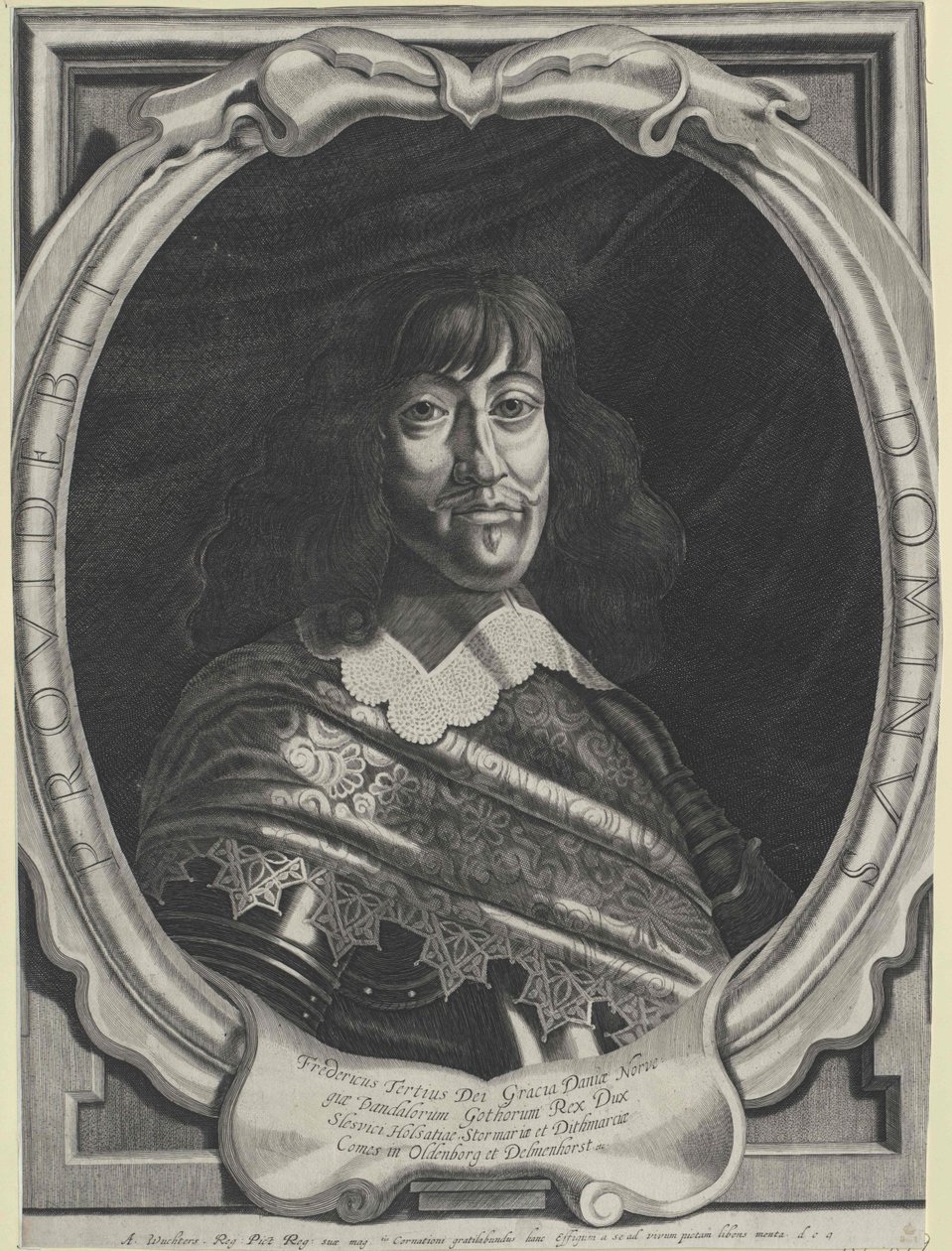 König von Dänemark Friedrich III von Artist Unknown