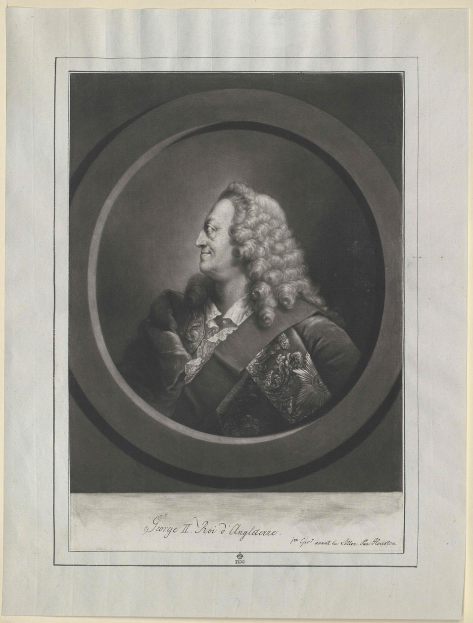 König von England Kurfürst von Hannover Georg II von Artist Unknown