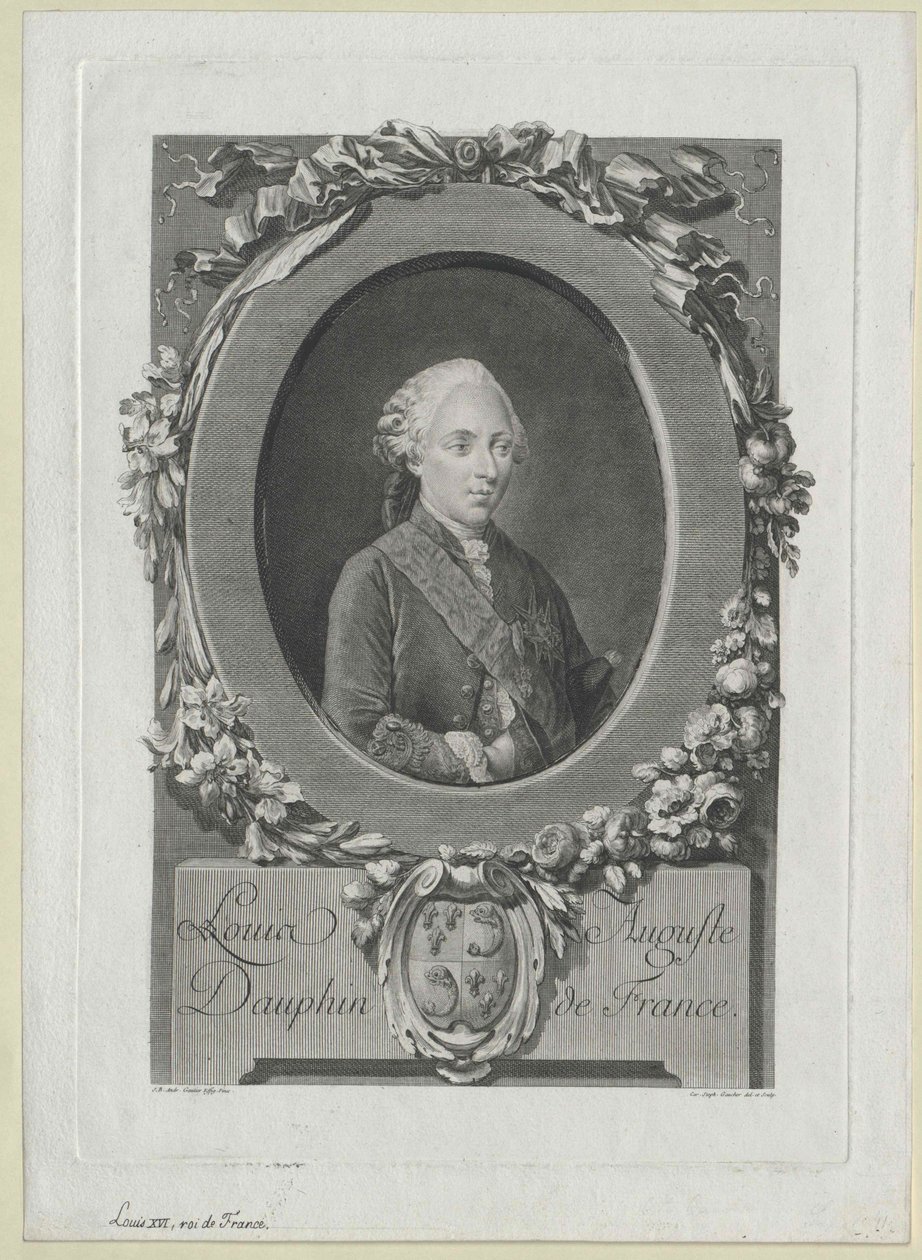 König von Frankreich Ludwig XVI von Artist Unknown
