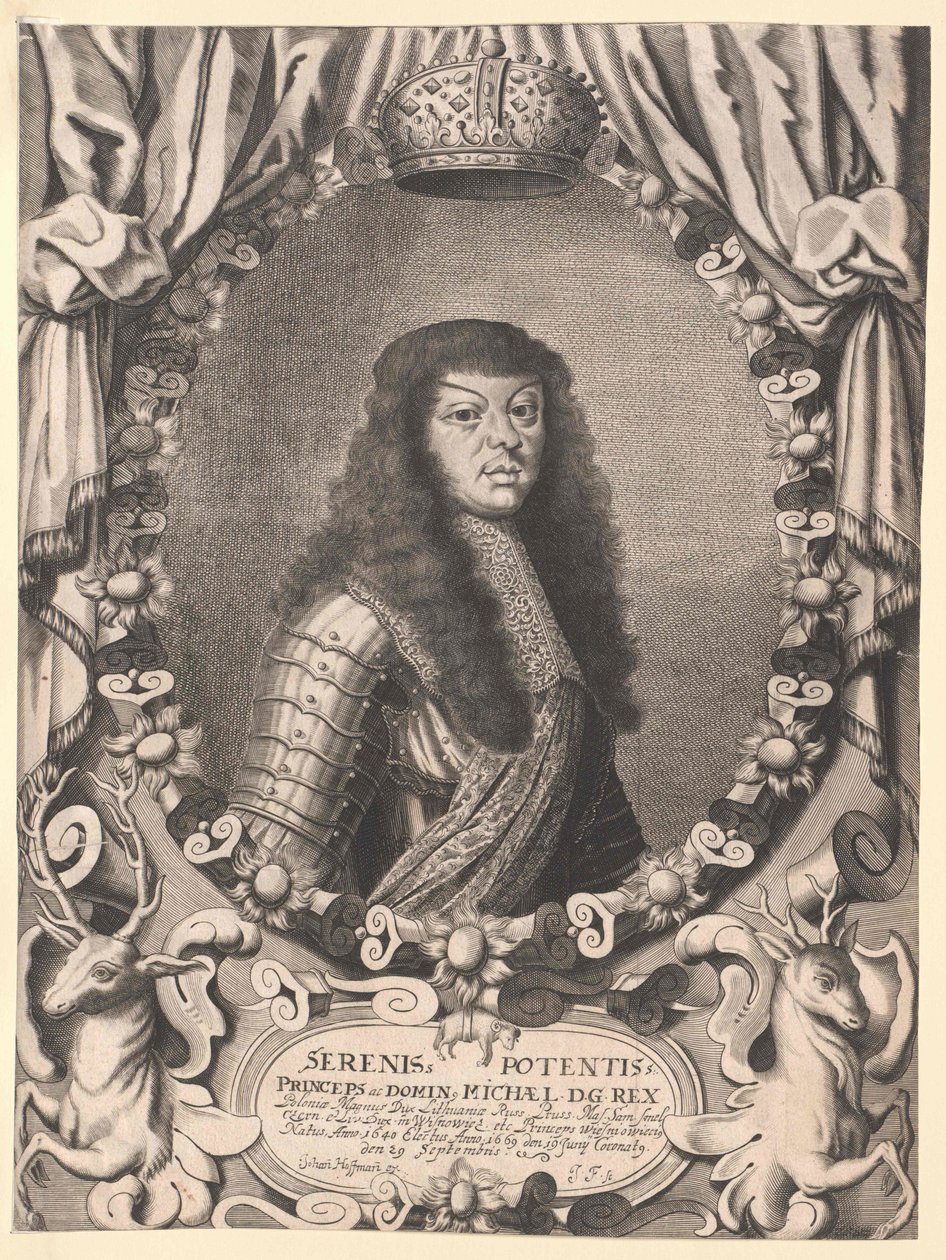 König von Polen Michael Thomas Wiesniowiecz von Artist Unknown